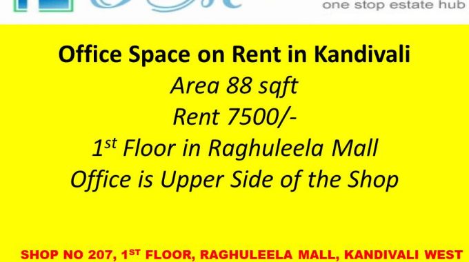 Office space for rent in Kandivali west